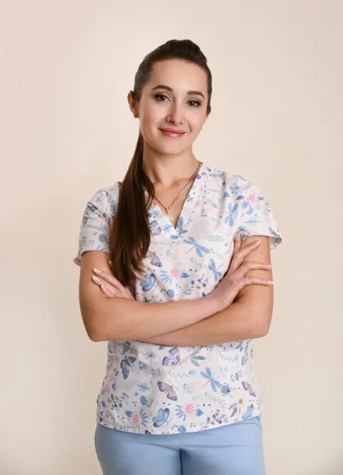 asystentka stomatologiczna Iryna Stetskiv